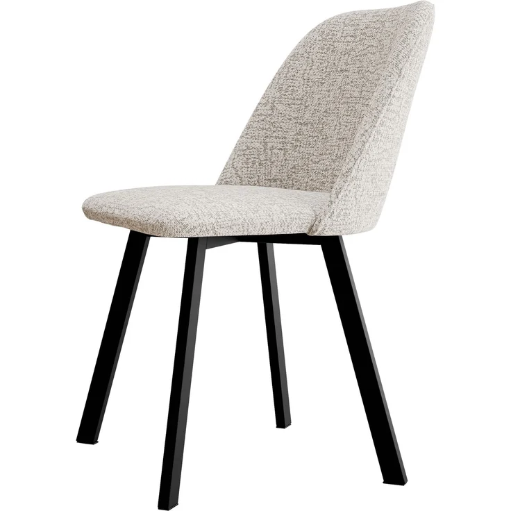 Mirjan24 Polsterstuhl K109 (Farbe: Bella 05), 80 x 58 x 47 cm – Bild 1