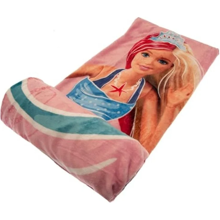 Barbie Coral Fleecedecke - 130 x 170 cm – Bild 1
