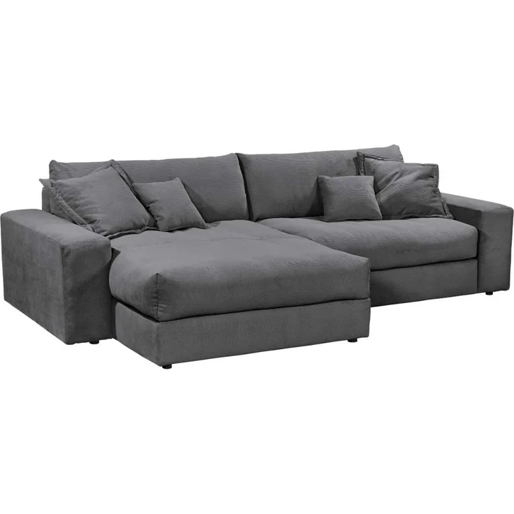 Ecksofa Kamil von Ed Exciting Design im Fjord Cordbezug mit optionalem Hocker – Bild 2