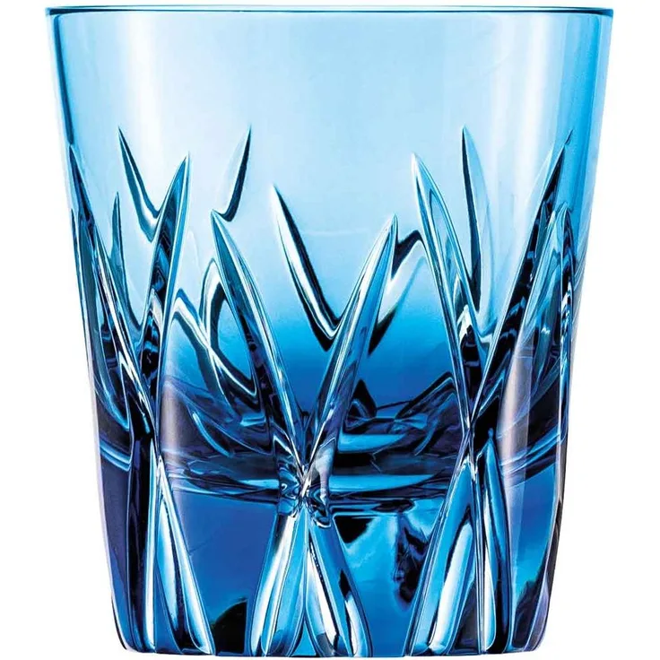 Becher Kristall London aqua (8,5 cm)
