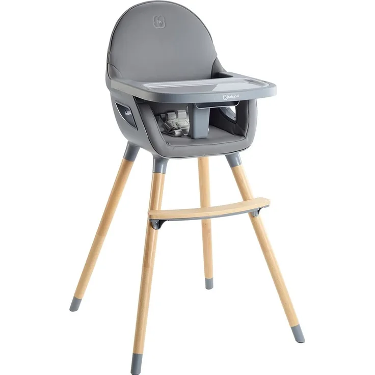 BabyGo Hochstuhl Skandi grey