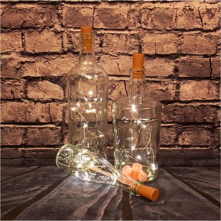 Idena Lichterketten 90 cm gold 1 Pack = 2 St. – Bild 3