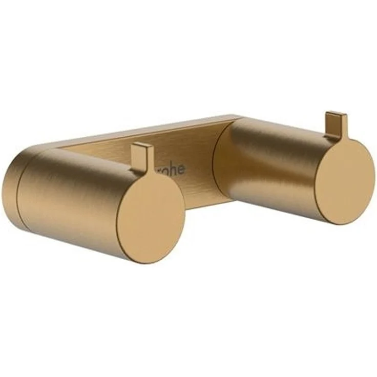 Garderobenleiste AddStoris S 2 Haken gebürstete Bronze