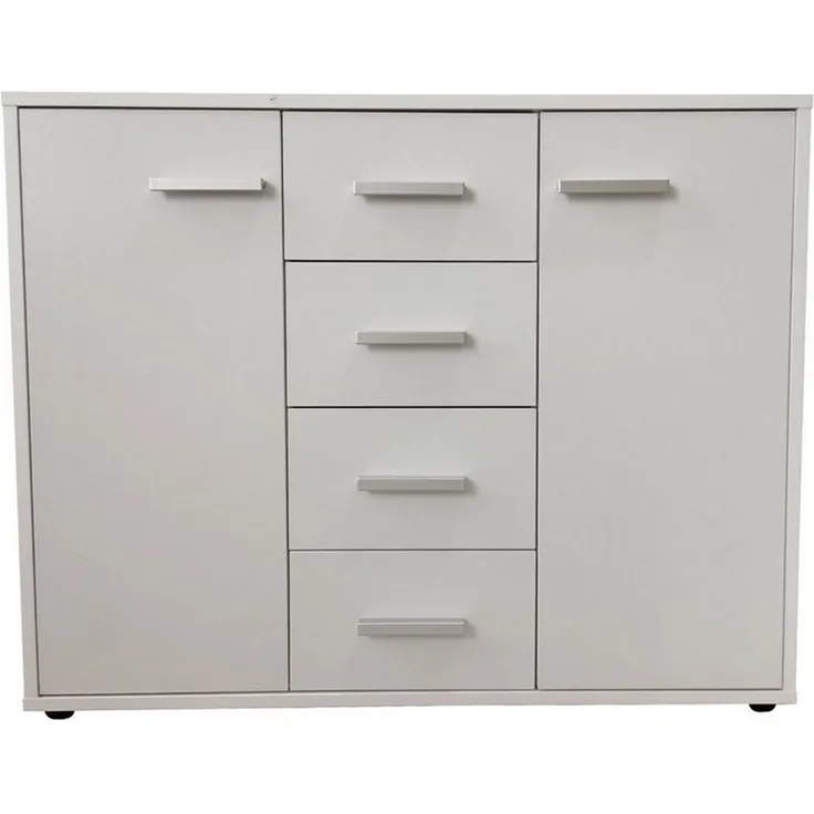 HTI-Line Kommode Kommode Nina mit 4 Schubladen (Stück, 1 St, 1 Kommode), Anrichte Sideboard Schrank