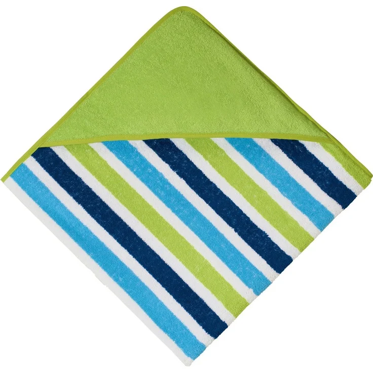 Erwin Müller Kapuzenhandtuch Kapuzenbadetuch, Frottier, Walk-Frottier Streifen – Bild 5