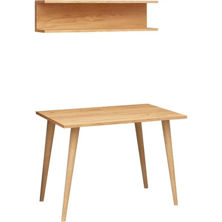 Skye Decor 'Fluse' Schreibtisch, Eiche, 80 x 74 x 60 cm – Bild 4