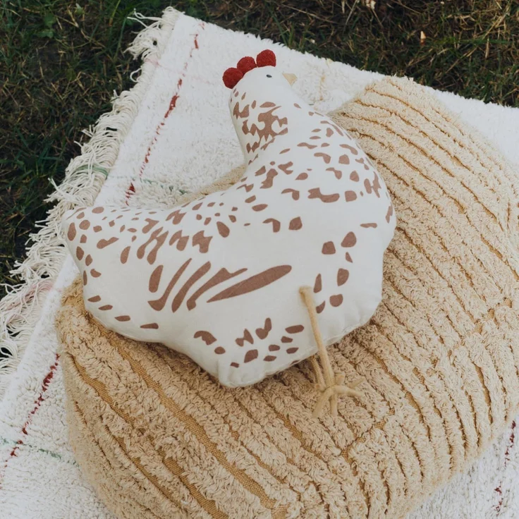 Lorena Canals Kissen – Chicken Beige – Bild 3