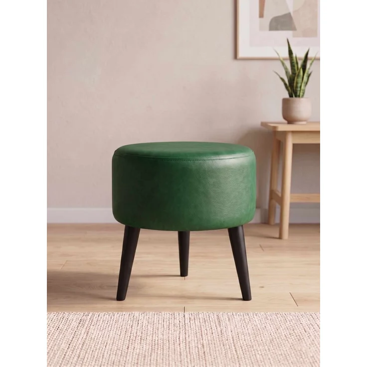 Hanah Home 'Az-Ovl-01-Syh - Green' Pouffe, Grün, 40 x 42 x 40 cm – Bild 1