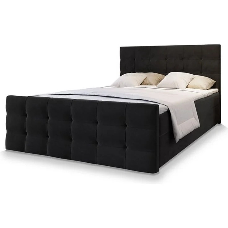 Masseno Boxbett AMON 160x200 cm mit Bonell Matratze und Topper – Bild 4