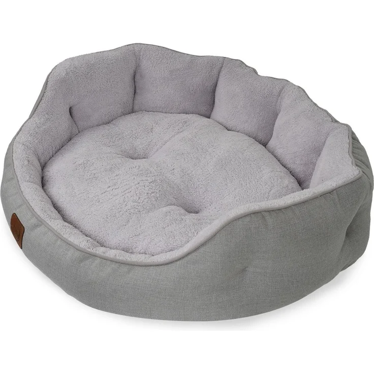 Paws & Whiskers 'Coco L - Grey' Haustierbett, Grau, 66 x 80 x 18 cm – Bild 2