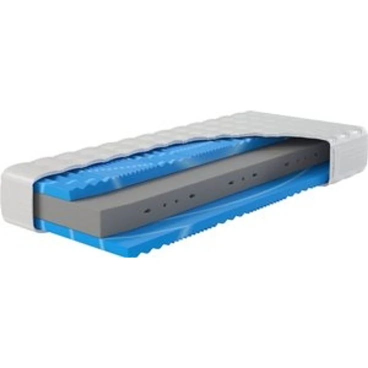 Hn8 Kaltschaum-Matratze "XXL Gelstar KS", H3, 90 x 200 cm, Höhe: ca. 25 cm – Bild 6