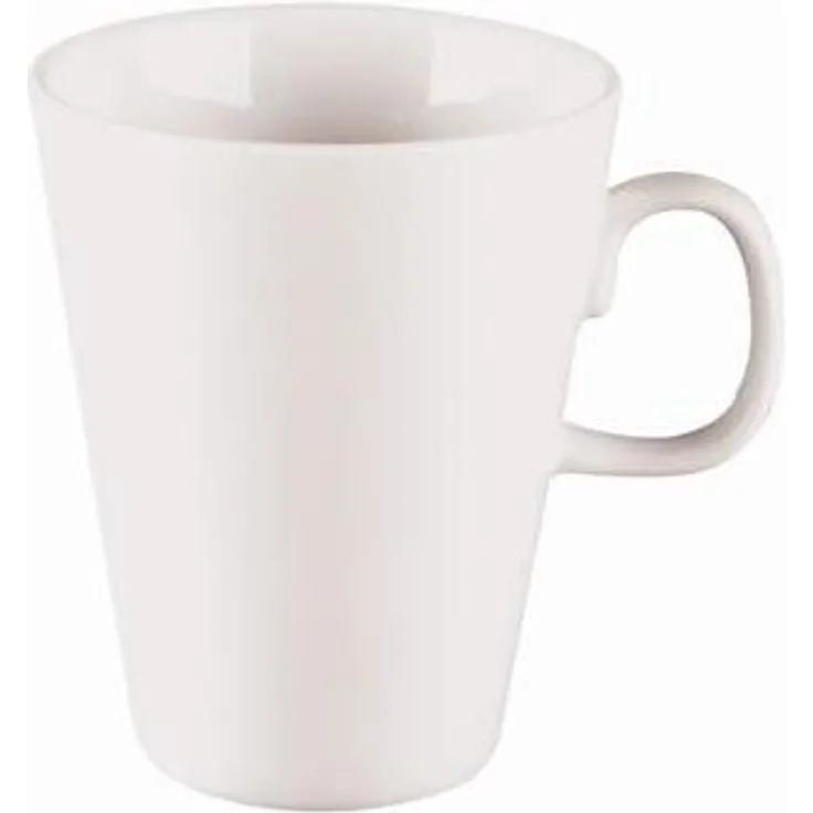 12 x Olympia KBJ Latte Tasse, 285 ml 283,5 110 mm Porzellan Kaffee Tee Tasse