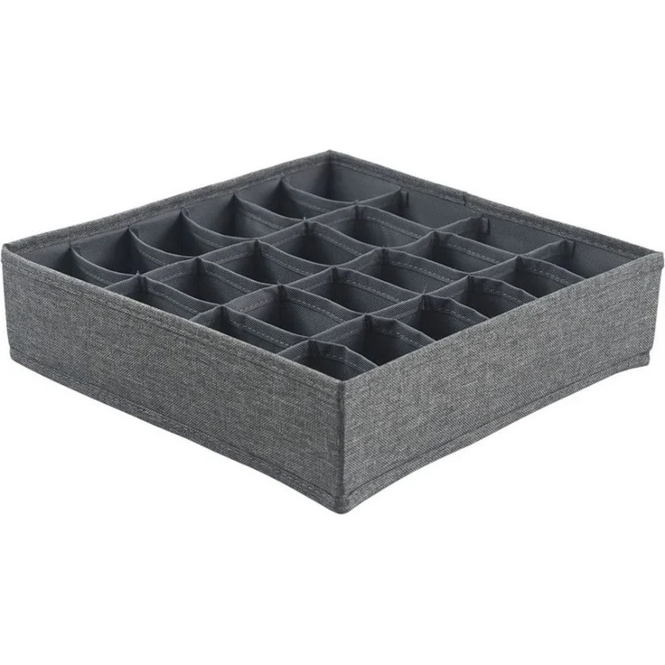 hausleben Organizer Box 30x30x8 cm – 24 Fächer (1 St), Faltbarer Einsatz – Bild 4