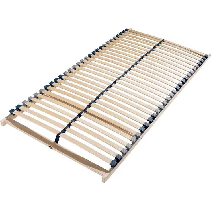 Mister Sandman Federholzrahmen Lattenrost Buche Natur 100×200 cm 28 Latten LGA-zertifiziert, ergonomisch, atmungsaktiv & rutschfest