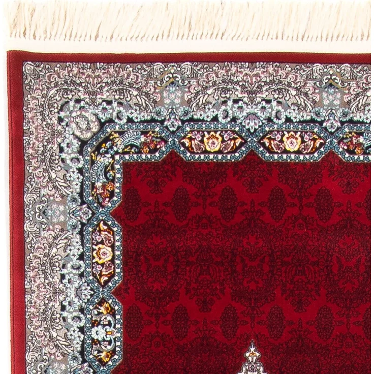 Orientteppich »Holyday« 200x100 cm - rot - läufer – Bild 4