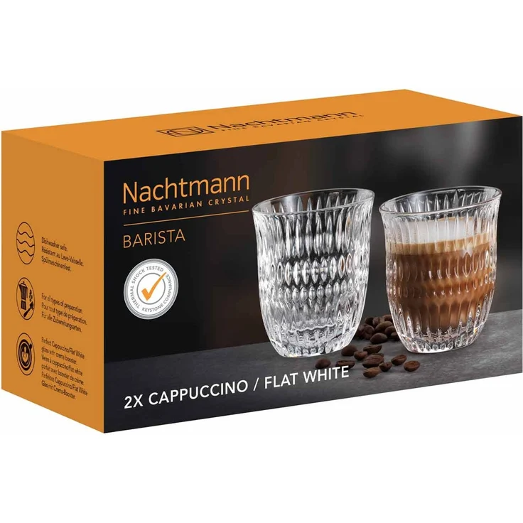 NACHTMANN 104898 ETHNO BARISTA Cappuccino / Flat White 2er Set – Bild 3