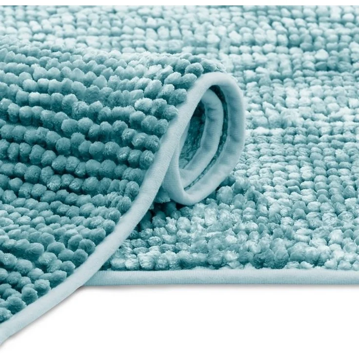AmeliaHome Badematte Badematte Badteppich Badvorleger Duschvorleger Badezimmer rutschfest, rutschhemmend beschichtet, Rutschfest, Polyestertextilien, Rechteck, 50x70 cm, 60x90 cm, 70x120 cm – Bild 3