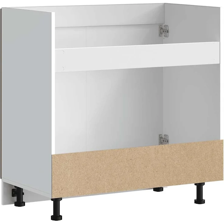 vidaXL Spülenunterschrank Lucca Braun Eichen-Optik Holzwerkstoff 853694 – Bild 6