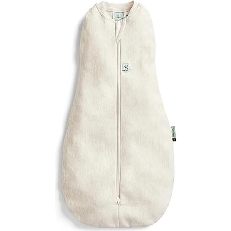 Ergopouch Oatmeal Marle Puckschlafsack - Newborn - – Bild 1