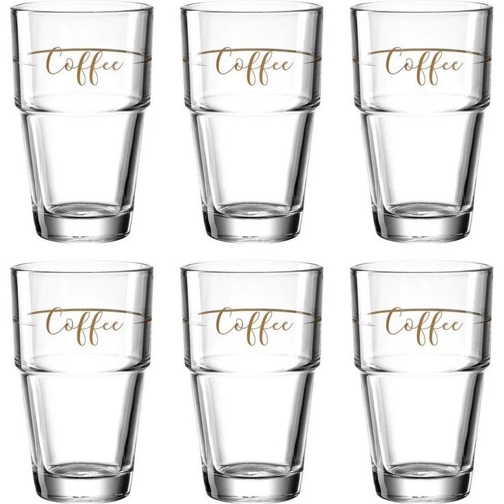 Leonardo SOLO Becher 410 ml Coffee 6er Set – Bild 5