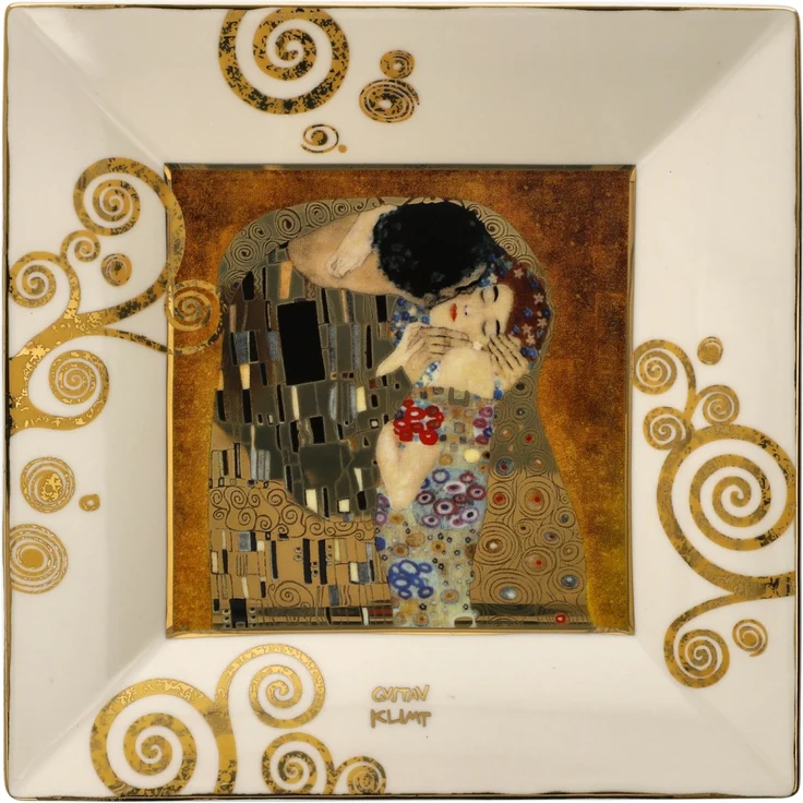 Goebel Artis Orbis Gustav Klimt Der Kuss - Schale Neuheit 2020 66516231 – Bild 1