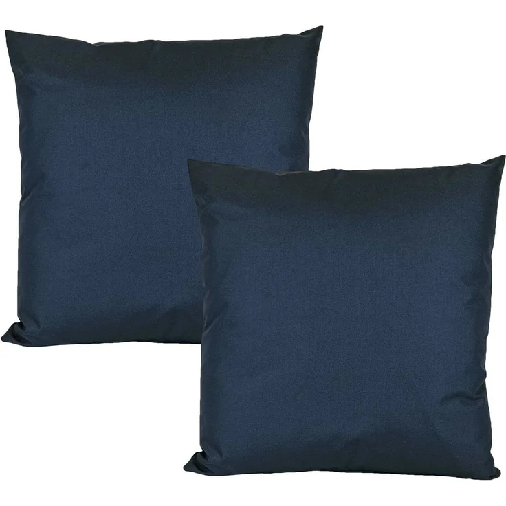 JACK Kissenbezüge 2er Set 50x50 cm Outdoor Wasserfest, (2 Stück), 2x Kissenhülle, strapazierfähig, wasserabweisend, Innen & Außen – Bild 1