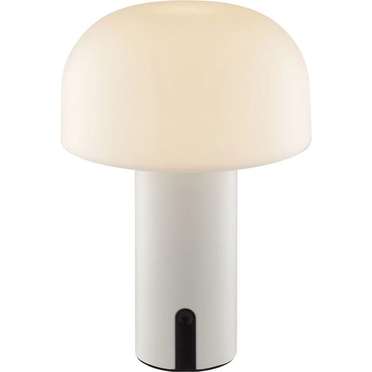 Brilliant LED Außen-Tischleuchte Mattis, Dimmfunktion, LED fest integriert, Warmweiß, mit Akku, 21 x 15 cm, 240 lm, 2700 K, dimmbar, IP44 – Bild 2