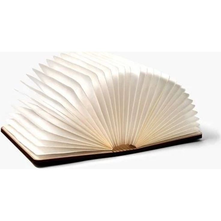 Thalia Booklover LED-Buchlampe groß in Buchoptik, faltbare Designleuchte für Wohnraum und Geschenkidee