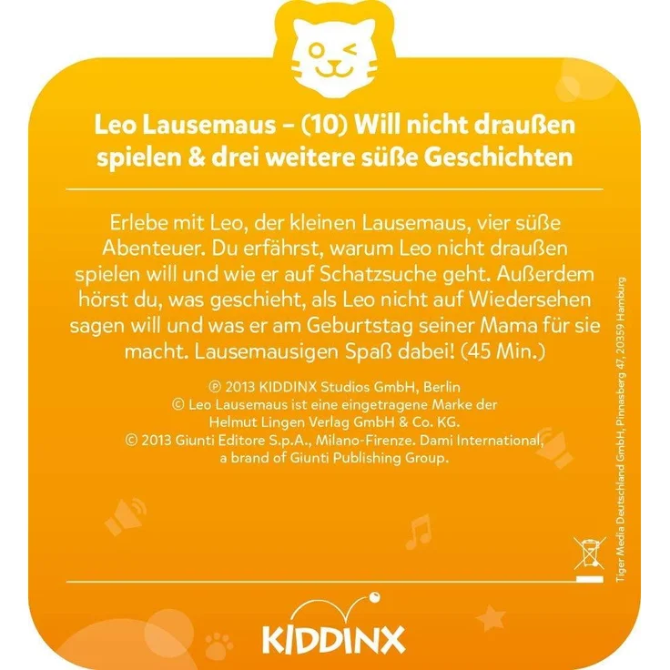 Tiger Media tigercard - Leo Lausemaus 10- 4 süße Geschichten – Bild 12