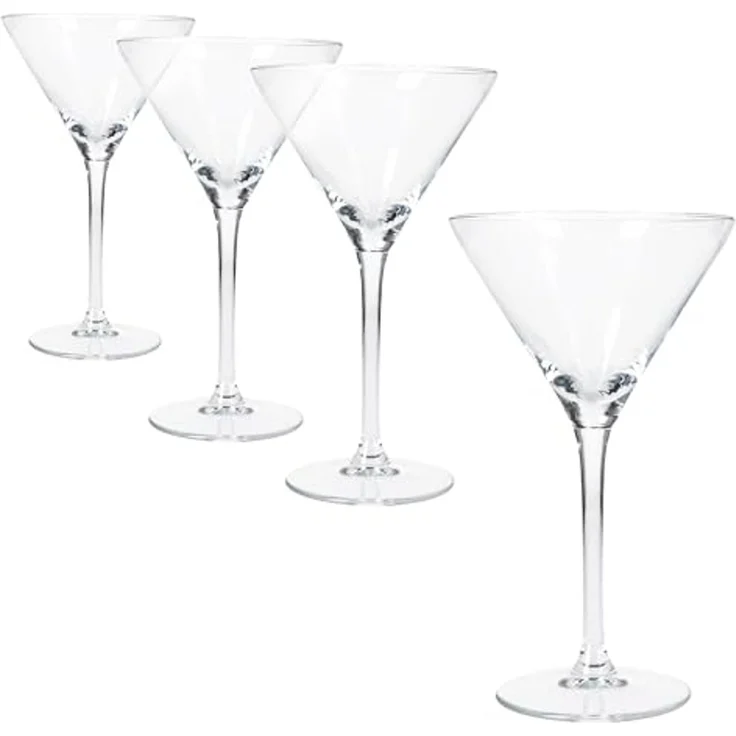 MamboCat Cocktailglas 4x Espresso Martini Helene Gläser 150ml mit Fuß Cocktailglas Feier, Glas – Bild 3