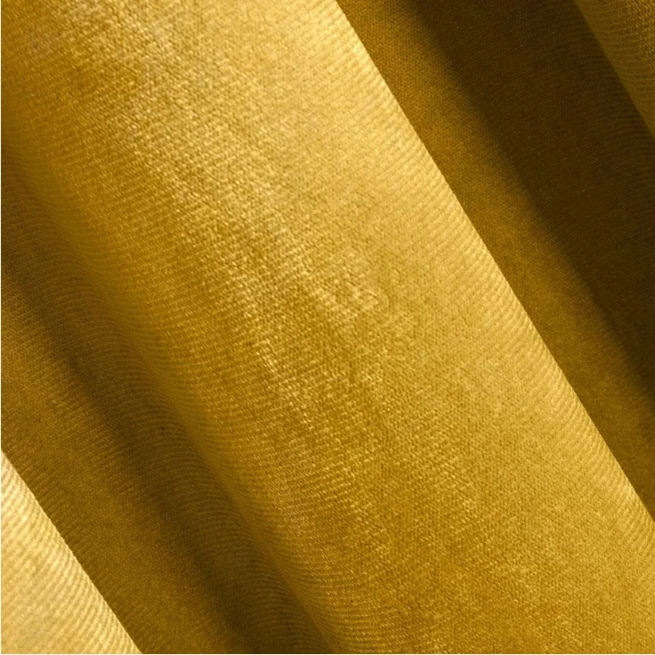 Eurofirany Vorhang VELVET (2 St), Kräuselband, blickdicht, Samt, 2er-Set Vorhang aus Velvet, mit mittlerem Verdunkelungsgrad, Tunnelzug – Bild 2