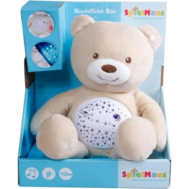 SpielMaus Baby Nachtlicht Teddy