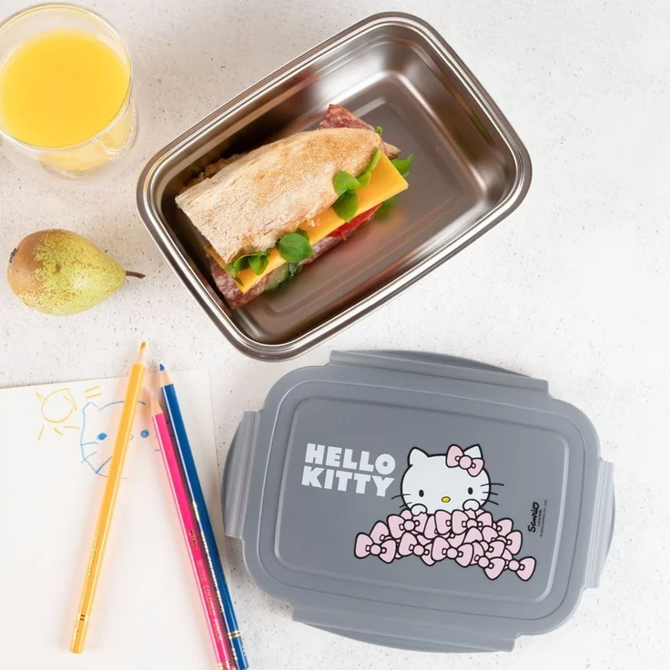 Hello Kitty - Brotdose - aus Edelstahl – Bild 2