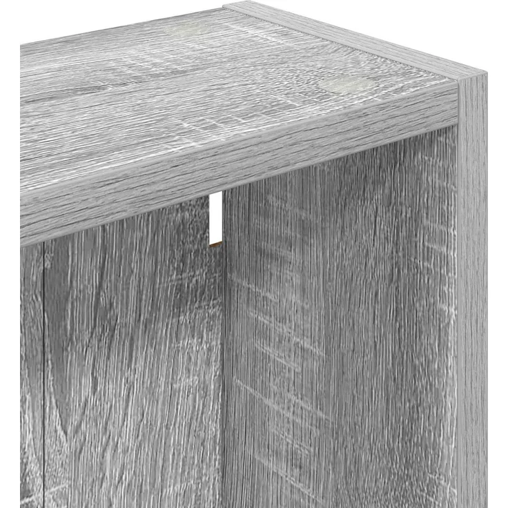 vidaXL Badezimmer-Wandschrank mit Regal Graues Sonoma 40 x 14 x 70 cm 889364 – Bild 6