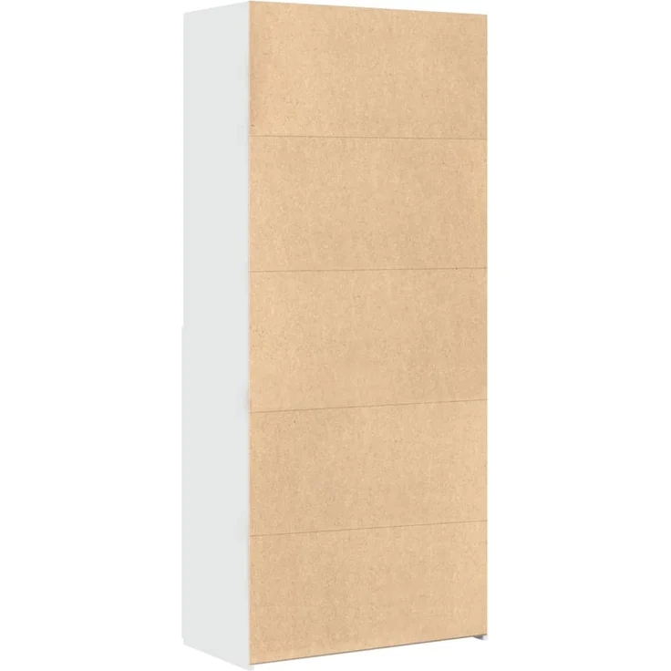 vidaXL Highboard Weiß 80x42,5x185 cm Holzwerkstoff 3281378 – Bild 5