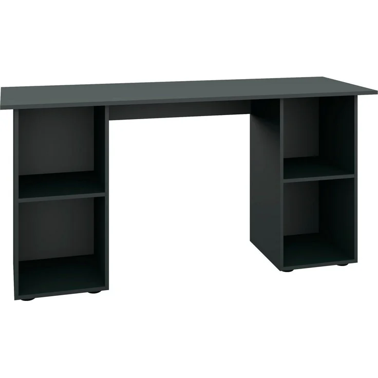 borchardt Möbel Schreibtisch Kai, Regalschreibtisch mit viel Stauraum, Breite 150 cm, Made in Germany – Bild 1