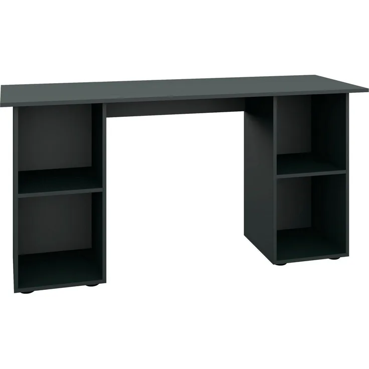 borchardt Möbel Schreibtisch Kai, Regalschreibtisch mit viel Stauraum, Breite 150 cm, Made in Germany