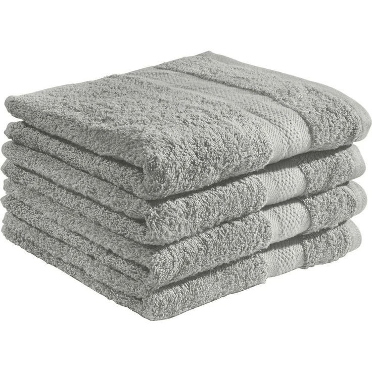 REDBEST Duschtuch Duschtuch "Chicago" 4er-Pack, Frottier (4-St), Walk-Frottier Uni – Bild 1