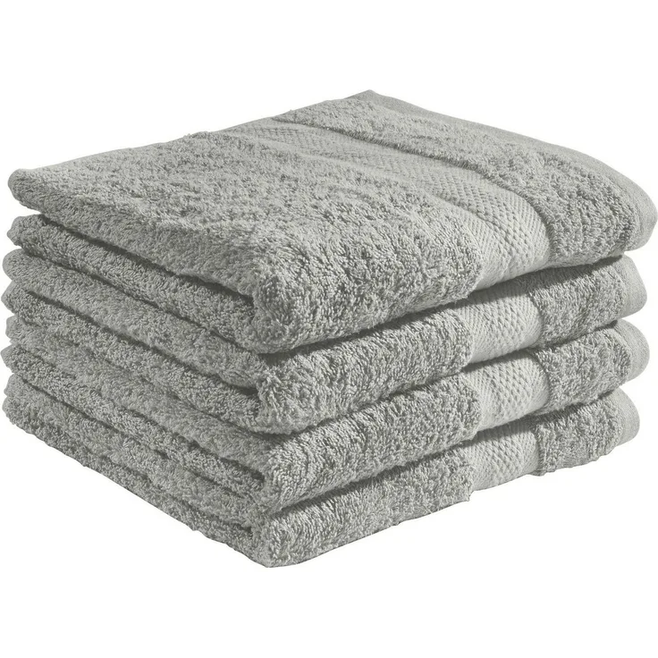 REDBEST Duschtuch Duschtuch "Chicago" 4er-Pack, Frottier (4-St), Walk-Frottier Uni