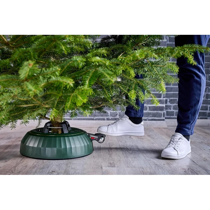 Krinner X-320 Deluxe Christbaumständer, bis 320 cm Baumhöhe, Stamm max. Ø 12 cm – Bild 4