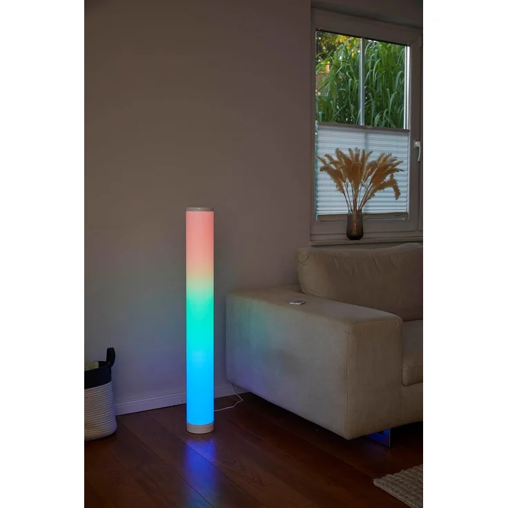 Northpoint LED Stehlampe Lichtsäule warmweiß RGB Fernbedienung Soundsensor Lichtmodi dimmbar – Bild 6