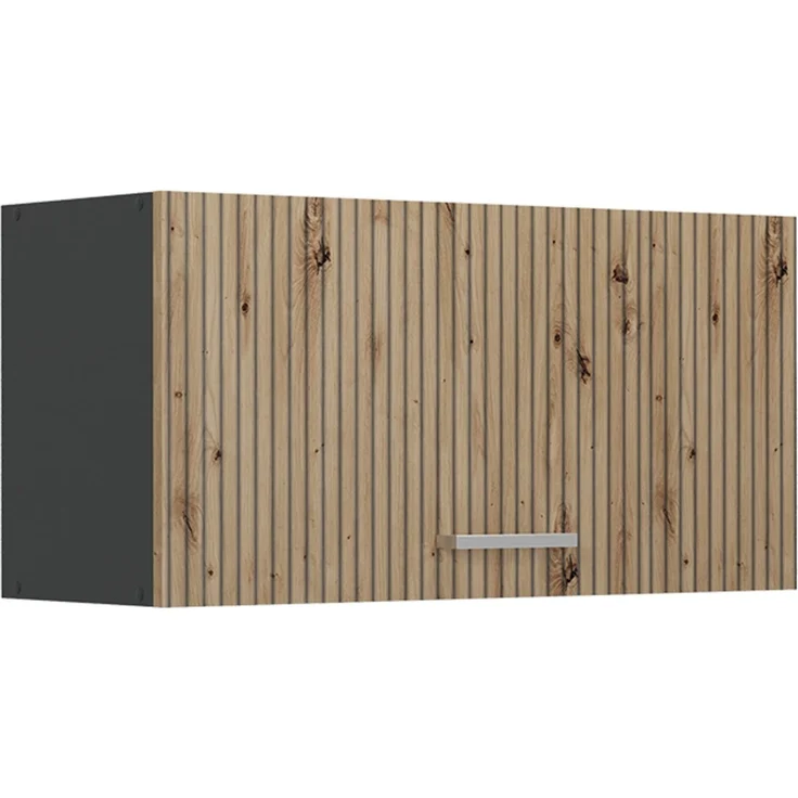 Hängeschrank R-Line Artisan-Eiche/Anthrazit 80 cm Flach Vicco – Bild 1