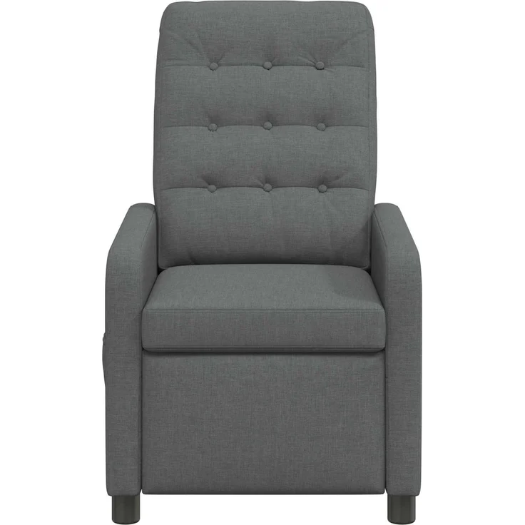 vidaXL Massagesessel mit Liegefunktion Dunkelgrau 65 x 93 x 102 cm 42051321 – Bild 6