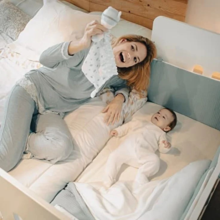 Interbaby CUNA15 Babybett Star Nature, weiß, 19.3 kg – Bild 7