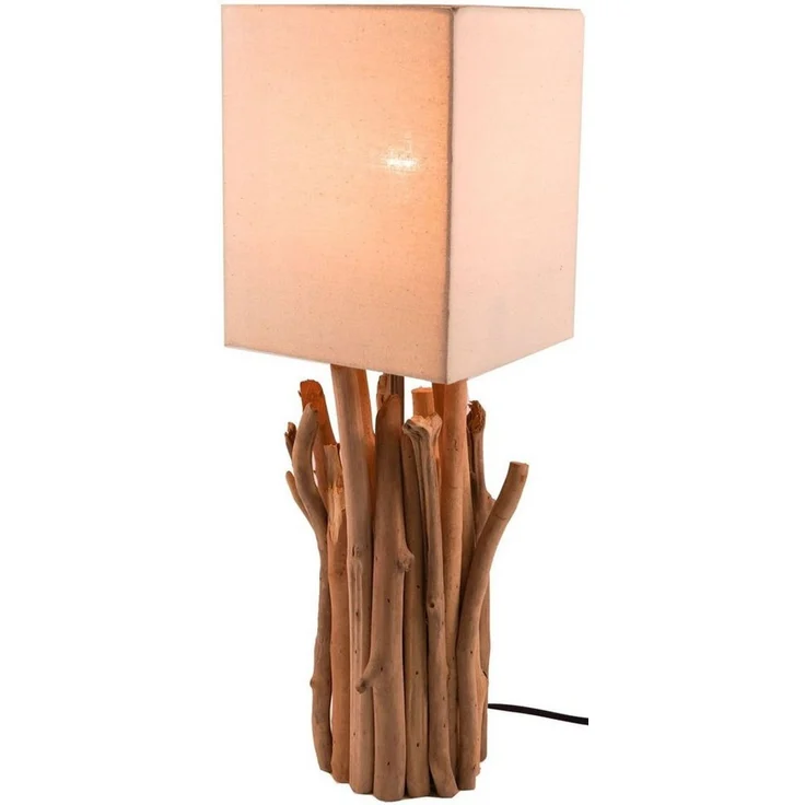Guru-Shop Tischleuchte Tischleuchte Tischlampe Kukuma, Treibholz,., Leuchtmittel nicht inklusive – Bild 3
