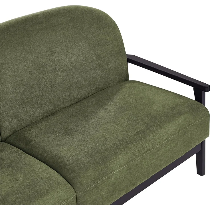 Sofa 3-Sitzer PILARNE Stoff Grün – Bild 7