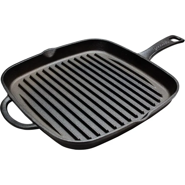 Hit Grillpfanne Gusseisen 25cm