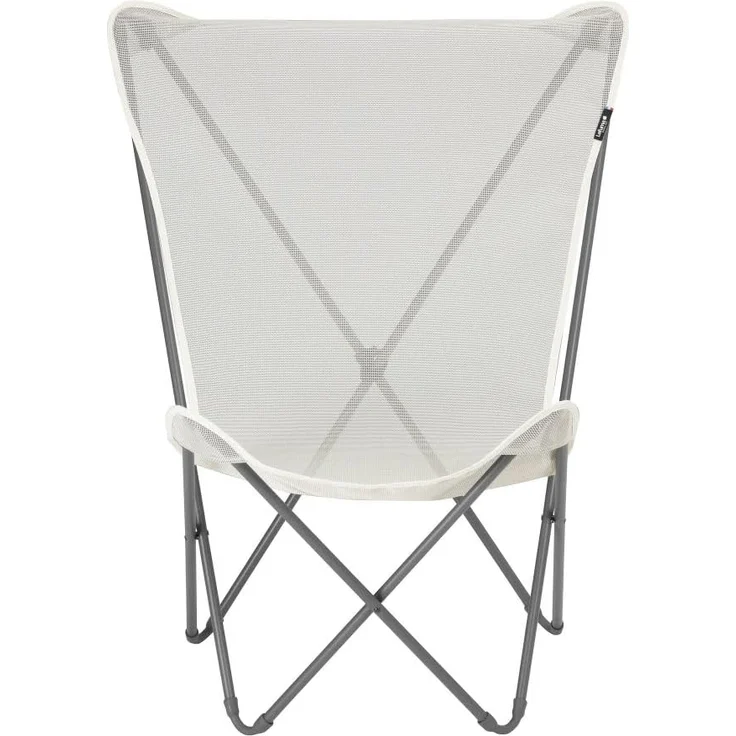 LAFUMA MOBILIER - Faltbarer Butterfly Chair POP UP - Strapazierfähiges & Abnehmbares Batyline®-Gewebe - Außenstuhl für Terrasse, Lounge, Garten - 1 Position, Höchster Komfort, Frankreich - Roggenbeige – Bild 6