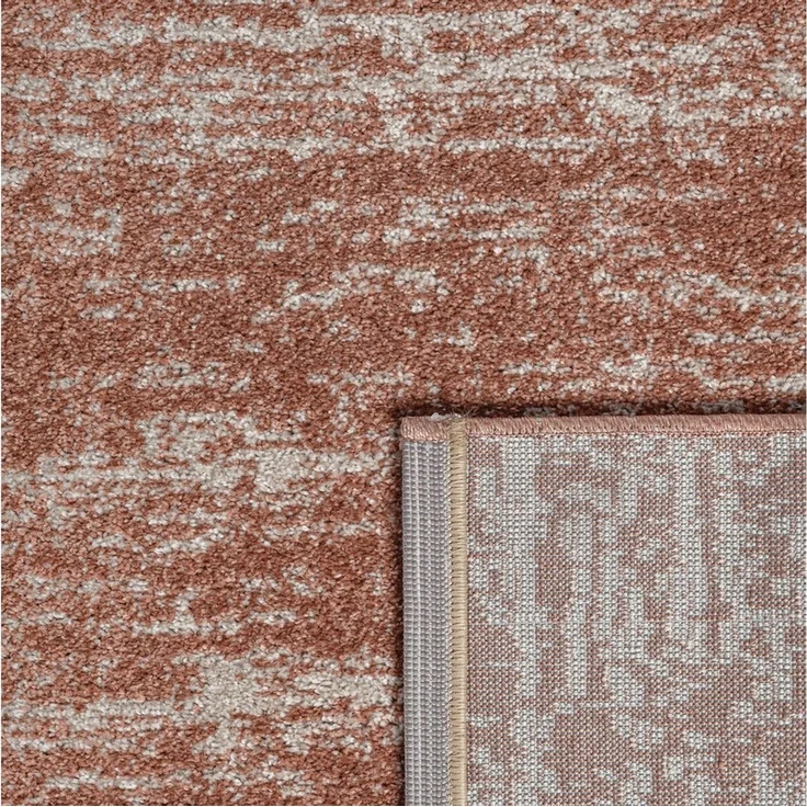 Sanat Teppich Oslo, auch als Läufer und in Rund, rechteckig, Höhe: 10 mm, meliert, robuster Kurzflor, Wohnzimmer, Schlafzimmer, Kinderzimmer – Bild 4