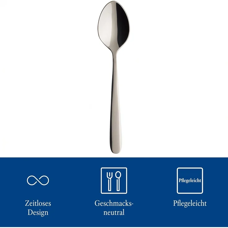 Villeroy & Boch Daily Line Kaffeelöffel 14,2 cm 6er Set – Bild 5